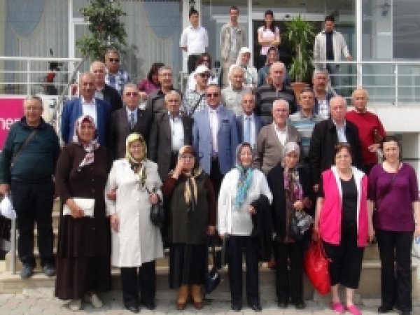 Çorum Emekliler Derneği Heyeti Batman'ı Gezdi 