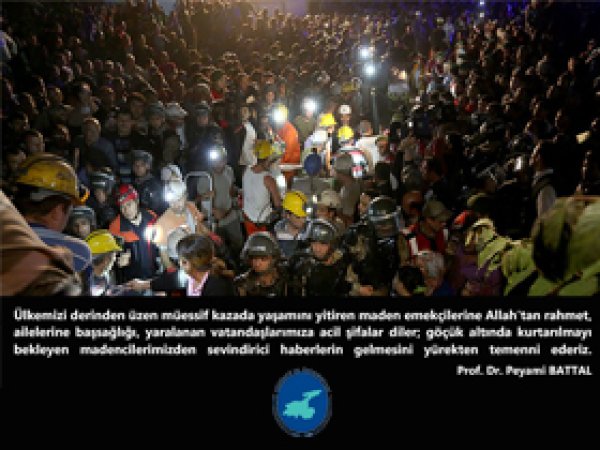 YYÜ'de Soma İçin Hatim-i Şerif İndirilecek 