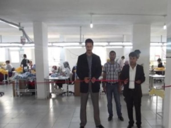 Batman'da 70 Kişinin Çalıştığı Tekstil Fabrikası Açıldı 