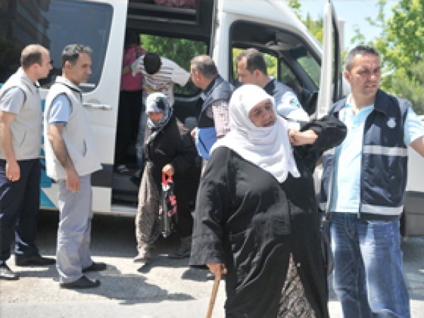 Suriyeli Dilencilere Baskın 