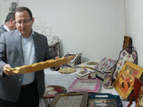 Mardin'de Ahşap Sergisi Açıldı 