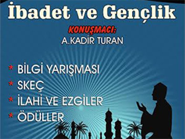 Abdulkadir Turan Bingöl'de Konferans Verecek