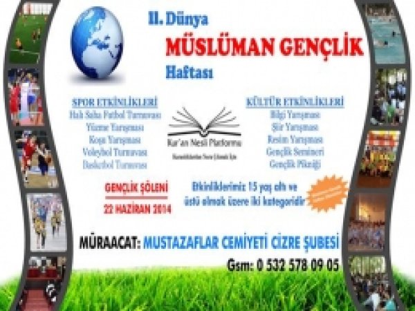 'Dünya Müslüman Gençlik Haftası' Kutlanıyor 