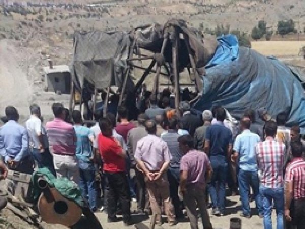 Şırnak'ta Kömür Tünelinde Göçük 