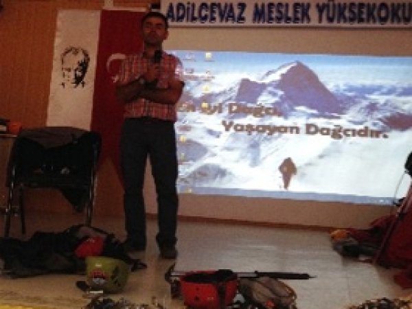Adilcevaz'da Dağcılık Semineri 