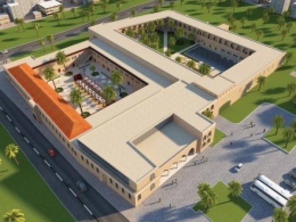 Urfa'da Tarihi Millet Hanı Yeniden Yapılıyor 