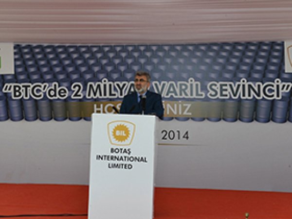 BTC'den 2 Milyar Varil Petrol Sevkiyatı