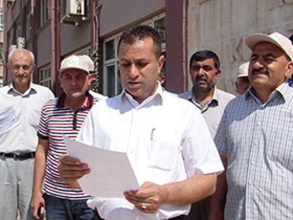Zahireciler'den Belediye Tepki