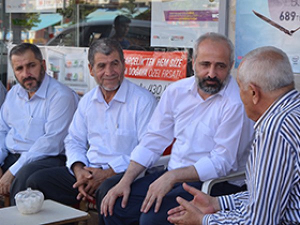 HÜDA PAR'dan Kozluk'a Bayram Ziyareti