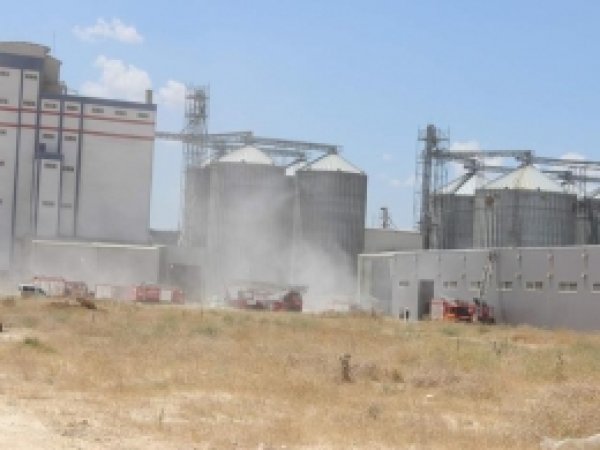 Gaziantep'te Alüminyum Fabrikasında Yangın