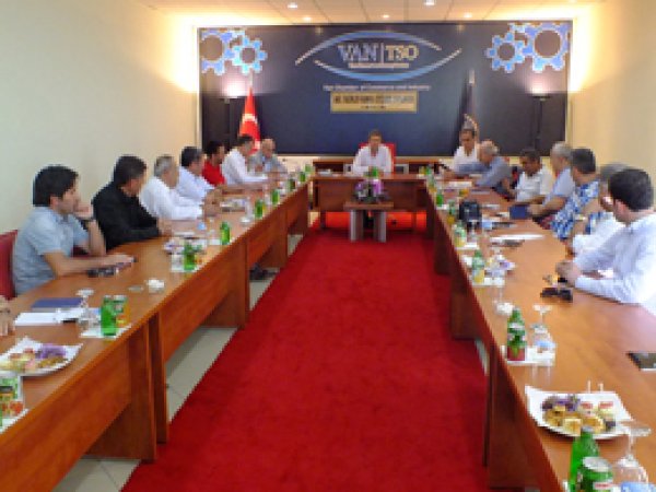 Van TSO Akil Tacirler Kurulu Toplandı 