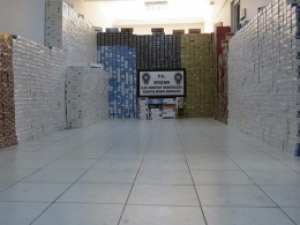Kozan'da Kaçakçılık Operasyonları 