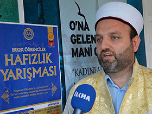 Urfa'da Hafızlık Okulu Sevinci