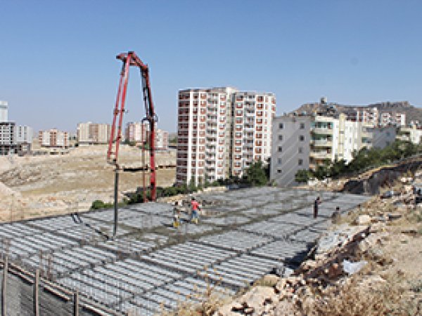 Kur'an Kursu İnşaatı Devam Ediyor 