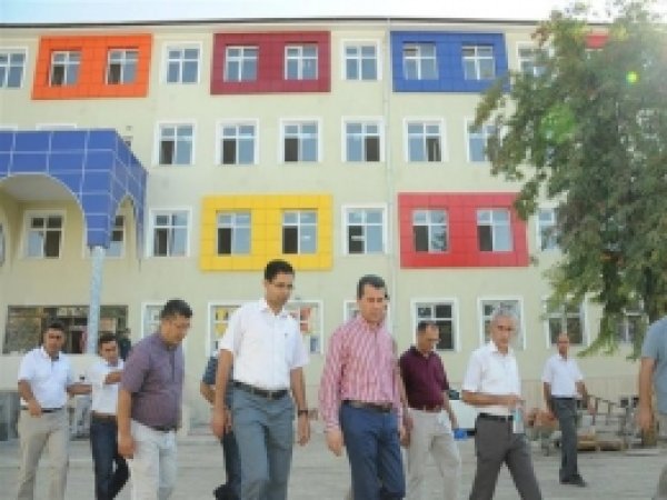Batman Valisinden Okul İnşaatlarında İnceleme