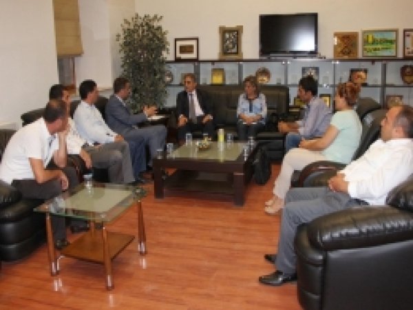 Kanton Başkanlarından DTSO'ya Ziyaret 