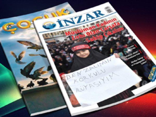 İnzar Dergisi Ocak 2015 sayısı çıktı