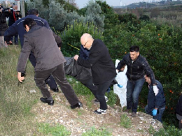Portakal bahçesinde erkek cesedi bulundu