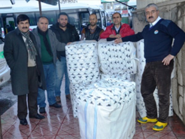 Bingöl'de Suriye için yardım kampanyası