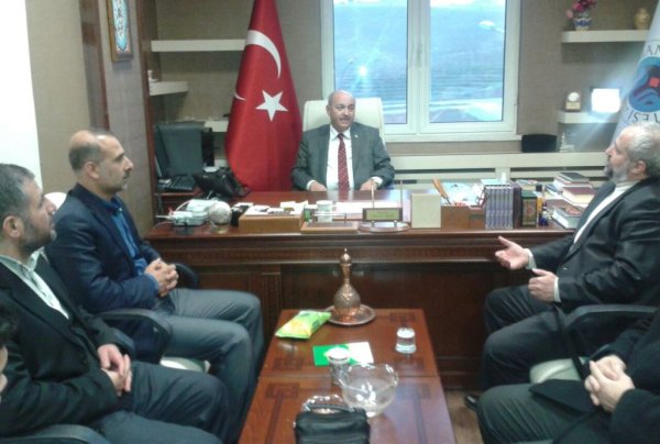 HÜDA PAR'dan Dekan Aşkar'a ziyaret