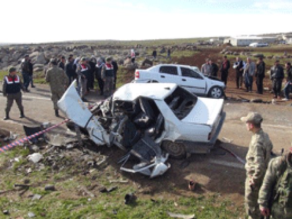 Siverek’te feci kaza: 4 ölü, 5 yaralı