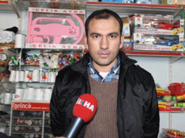 İdil esnafı hakarete tepki gösteri