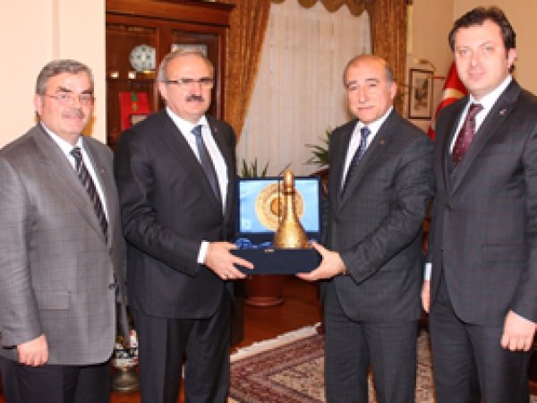 MÜSİAD Başkanından veda ziyareti 