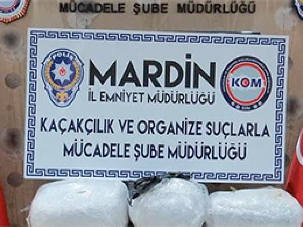 Mardin’de uyuşturucu operasyonu