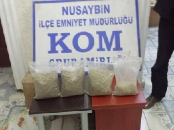 Mardin'de uyuşturucu madde yakalandı