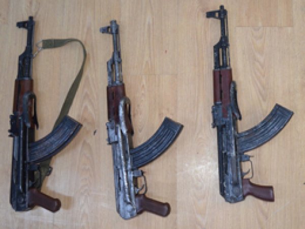 Van'da silah ve mühimmat bulundu