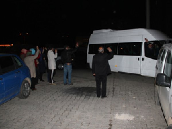 Midyat Eğitim Bir Sen üyeleri umreye uğurlandı