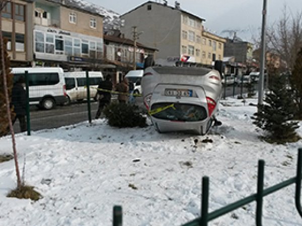 Buzlanma kazaya neden oldu