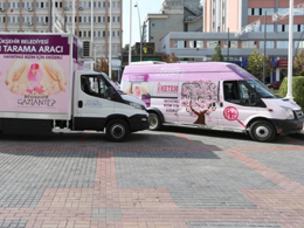 Mobil kanser tarama araçları tanıtıldı