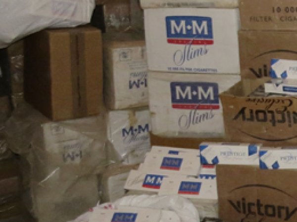 Bingöl'de 438 bin paket sigara yakalandı