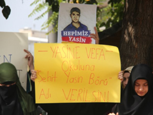 'Yasin Börü'nün ismi okuduğu okula verilsin'