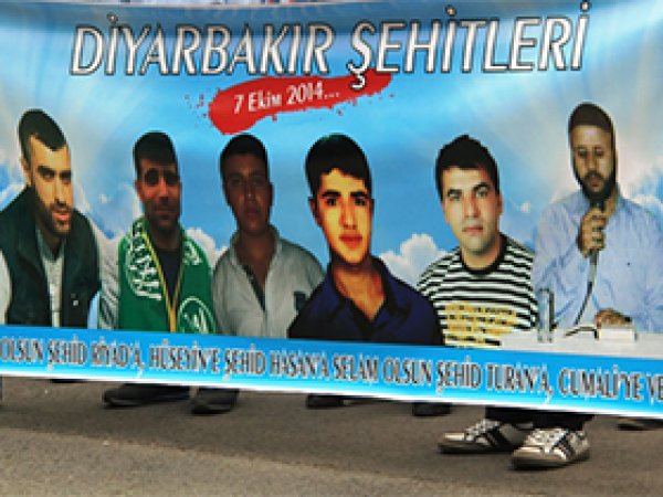Dicle Üniversitesi'nde 6-8 Ekim katliamı kınandı