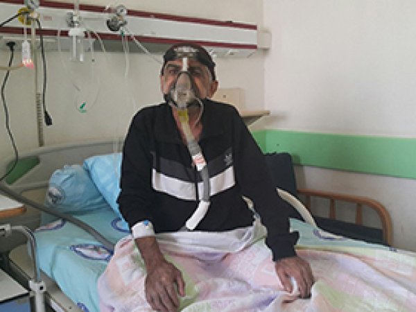 Anız yangınları hastaları bezdirdi