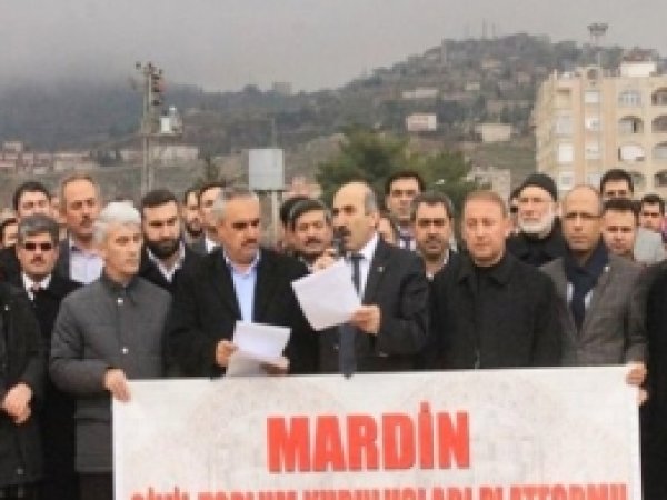 Mardin STK Platformu'ndan kınama 