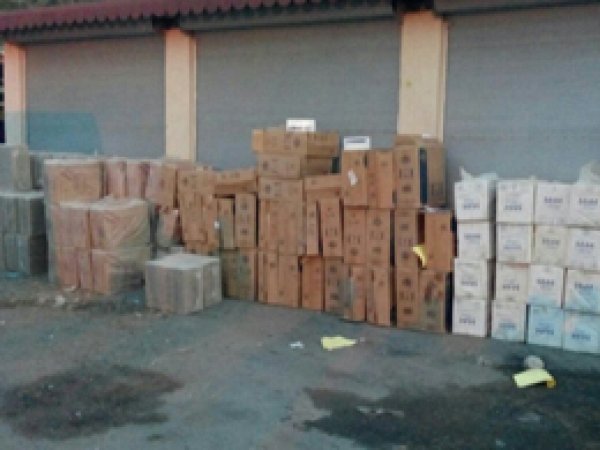 Batman'da 60 bin paket kaçak sigara ele geçirildi