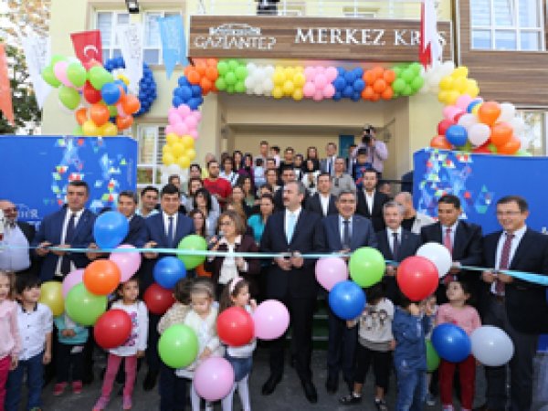 Antep'te Kreş ve Anaokulu açılışı yapıldı