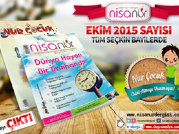 Nisanur dergisi, 'Nur Çocuk' ekiyle çıktı