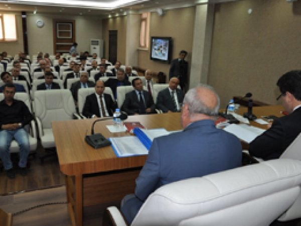 Batman  İl Koordinasyon Kurulu Toplantısı yapıldı