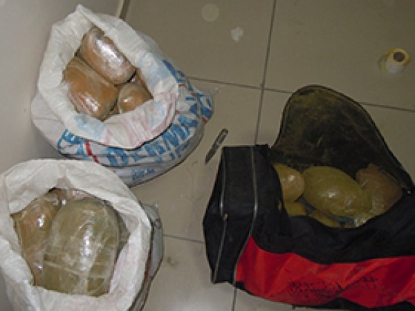 Van'da 80 kilo esrar yakalandı
