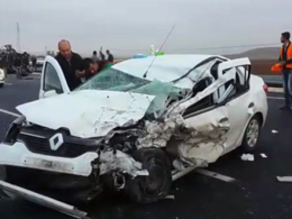 Diyarbakır'da trafik kazası: 1 yaralı