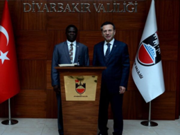 Burundi Büyükelçisinden Vali Aksoy'a ziyaret