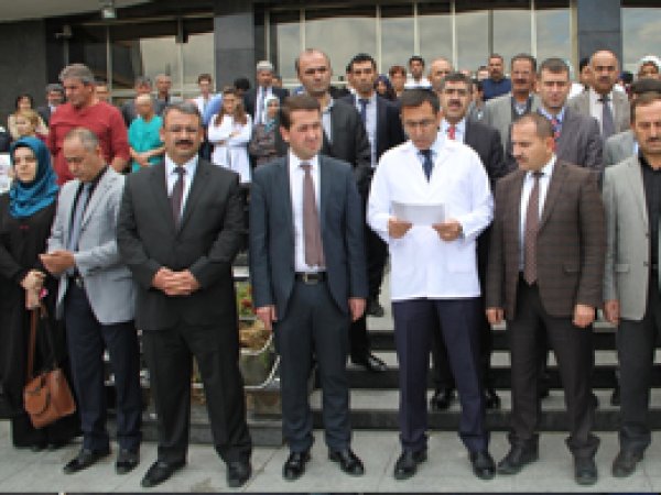 Sağlıkçılardan PKK'ye sert tepki