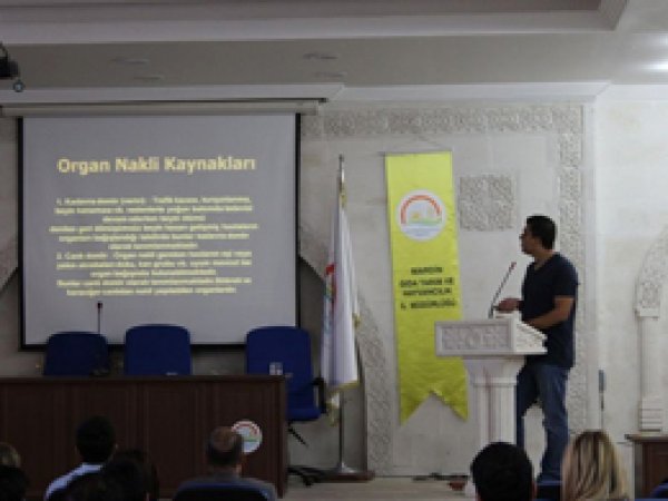 Mardin'de Organ Bağışı standı ve eğitimi 