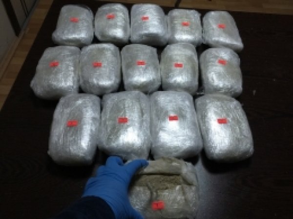 Ağrı'da 8 kilo eroin ele geçirildi