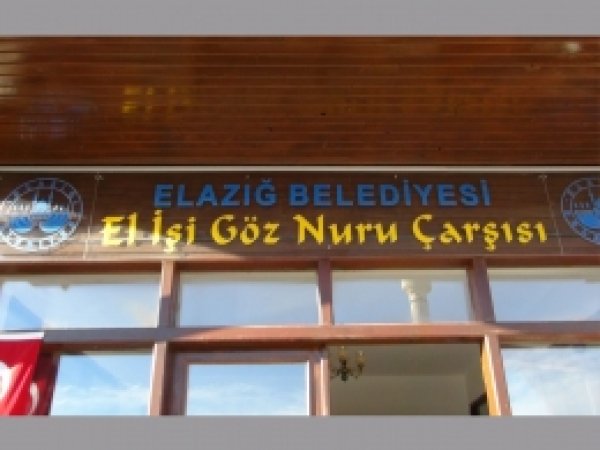 Harput'ta 'El İşi Göz Nuru Çarşısı'
