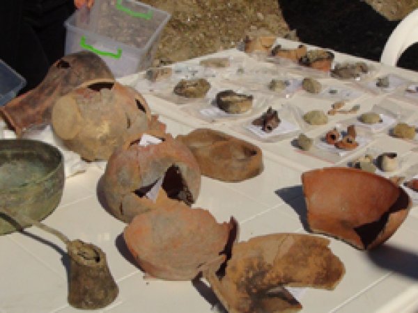 Harput Kalesinde arkeolojik kazı çalışmaları